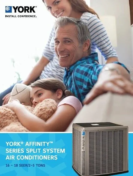 YORK® AFFINITY SERIES SPLIT SYSTEM AIR CONDITIONERS