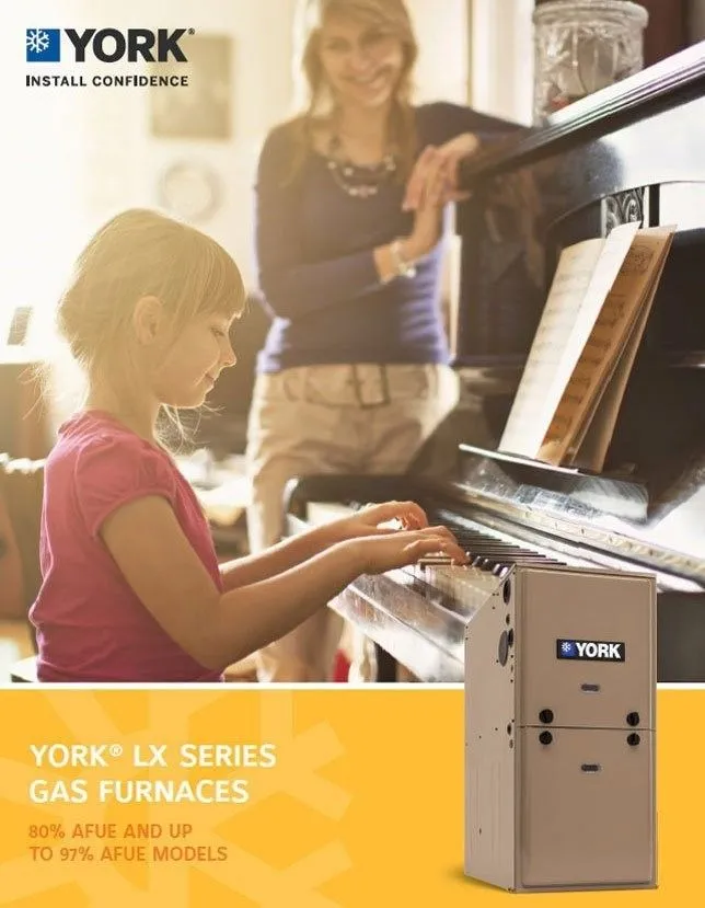 YORK® LX SERIES GAS FURNACES